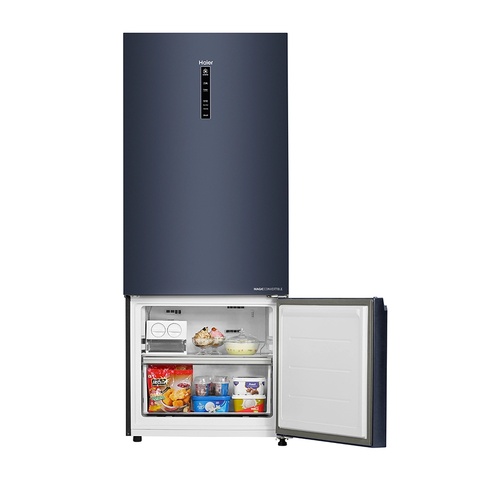 Haier 325L 2 Star Graphite Black Bottom Mount Refrigerator