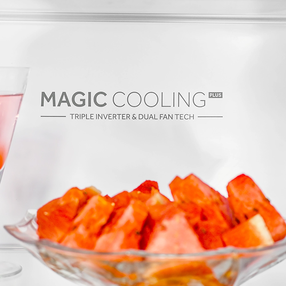 Haier 325L 2 Star Graphite Black Bottom Mount Refrigerator