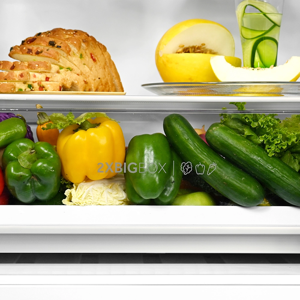 Haier 325L 2 Star Graphite Black Bottom Mount Refrigerator