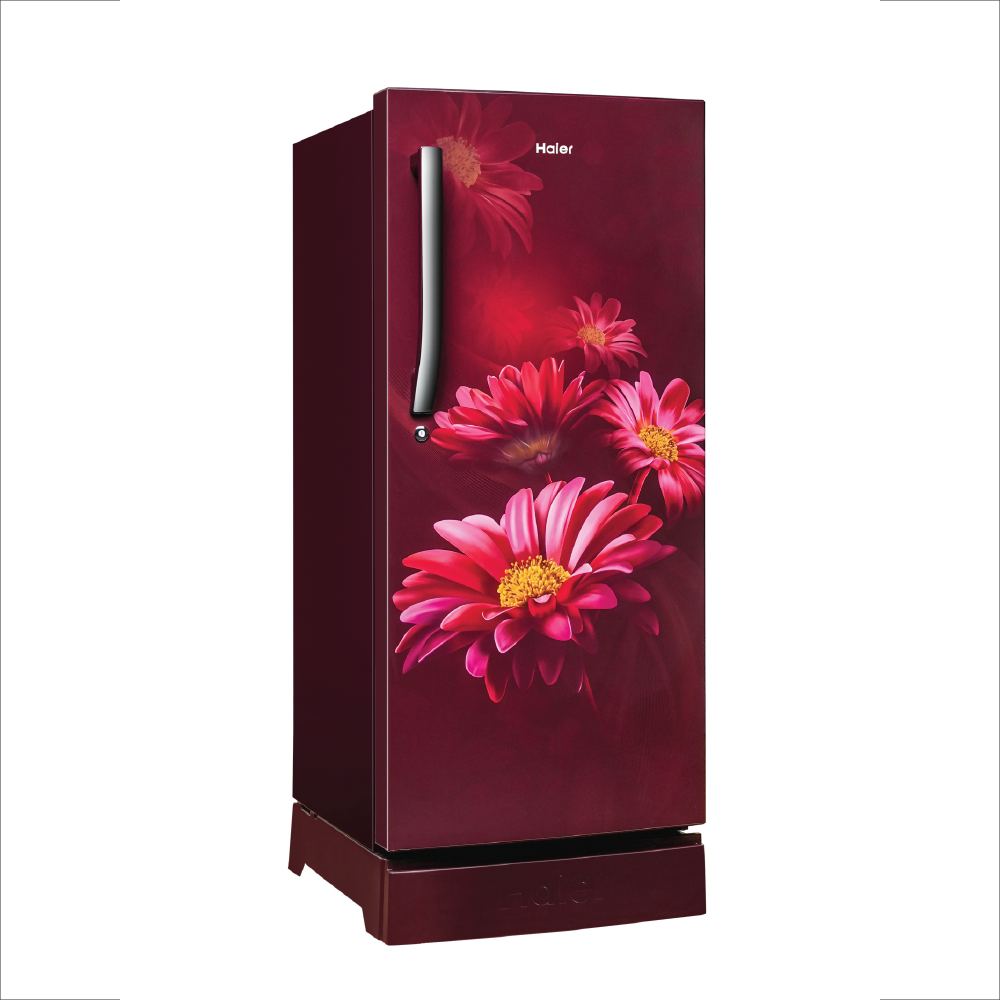 Haier 215L 3 Red Hilton Star Direct Cool Refrigerator
