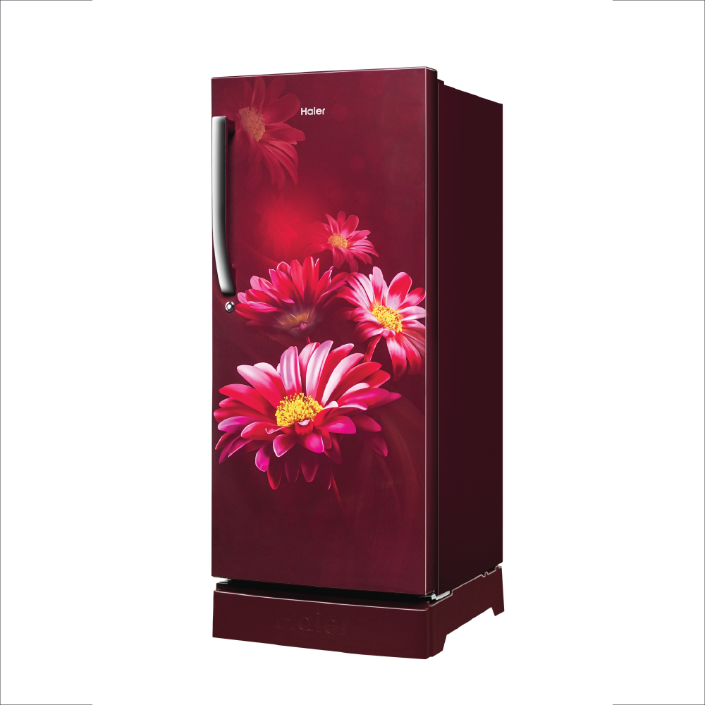 Haier 215L 3 Red Hilton Star Direct Cool Refrigerator