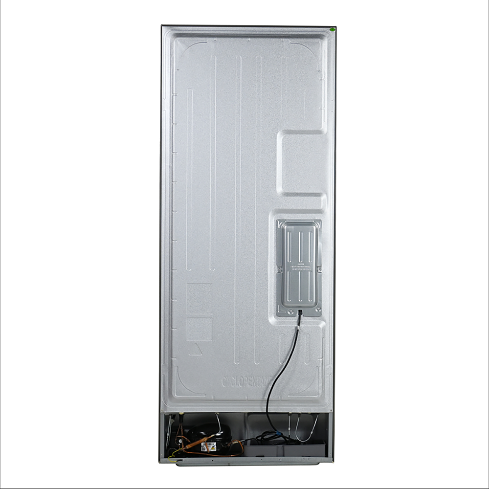 Haier 325 L 2 Star Black white Glass  Bottom Mount Refrigerator
