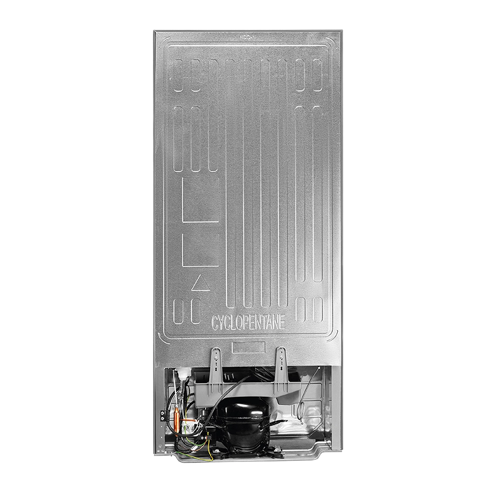 Haier 190L 3 Star BrushLine Silver Single Door Refrigerator 