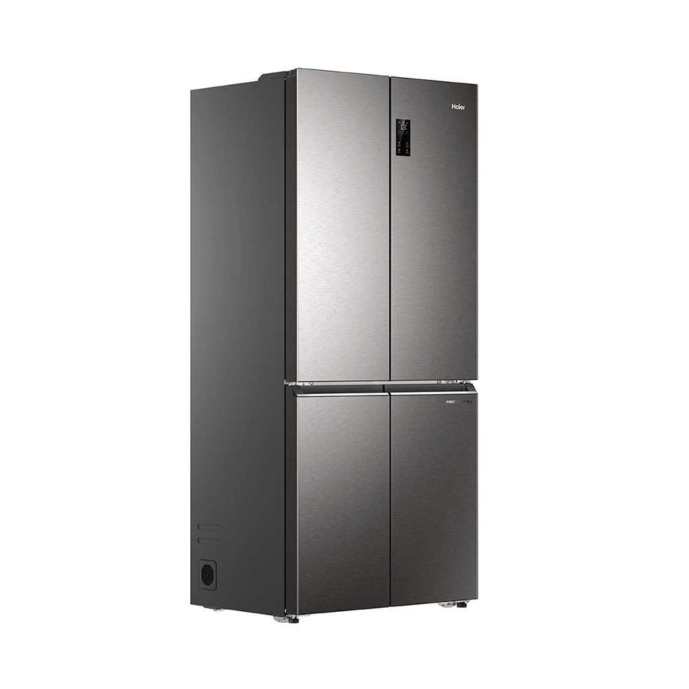 Haier 520L Inox Steel 4-Door Convertible Refrigerator HRB-600IS