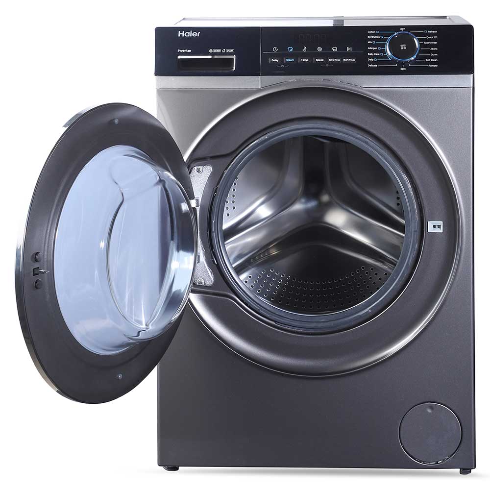 Haier 8kg Front Load Washing Machine with Smart Wi-Fi Enabled, 12 Years Warranty on Motor, HW80-IM12929CS8U1