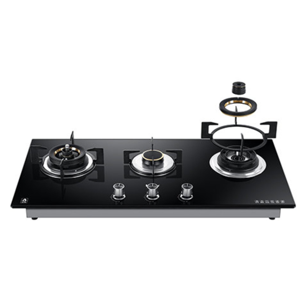 Haier 3 Burner, 90cm Built-In Smart Hob HIC-B3CGAFH