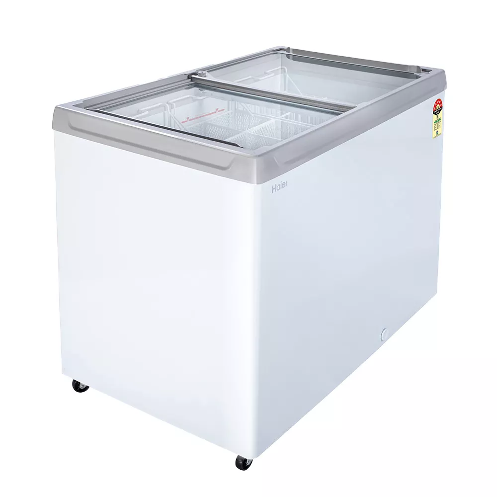 Haier 300 Litres Glass Top Horizontal Home Freezer - HFC-300GM5