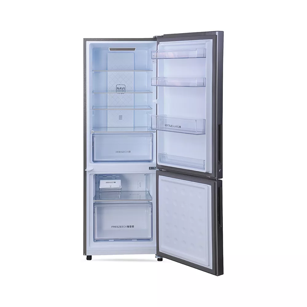 Haier 237L 2 Star Bottom Mounted Refrigerator - HRB-2872BMS-P