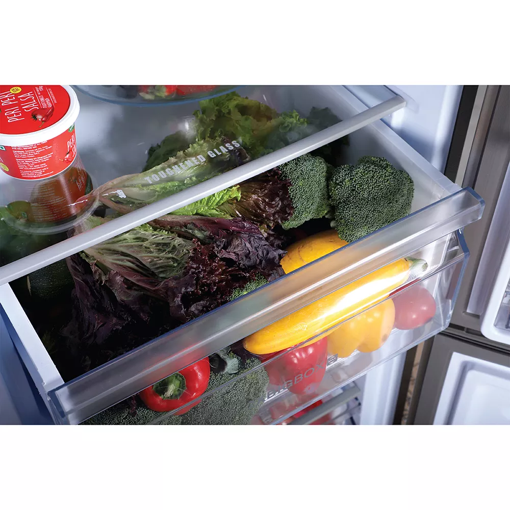 Haier 237L 2 Star Bottom Mounted Refrigerator - HRB-2872BMS-P