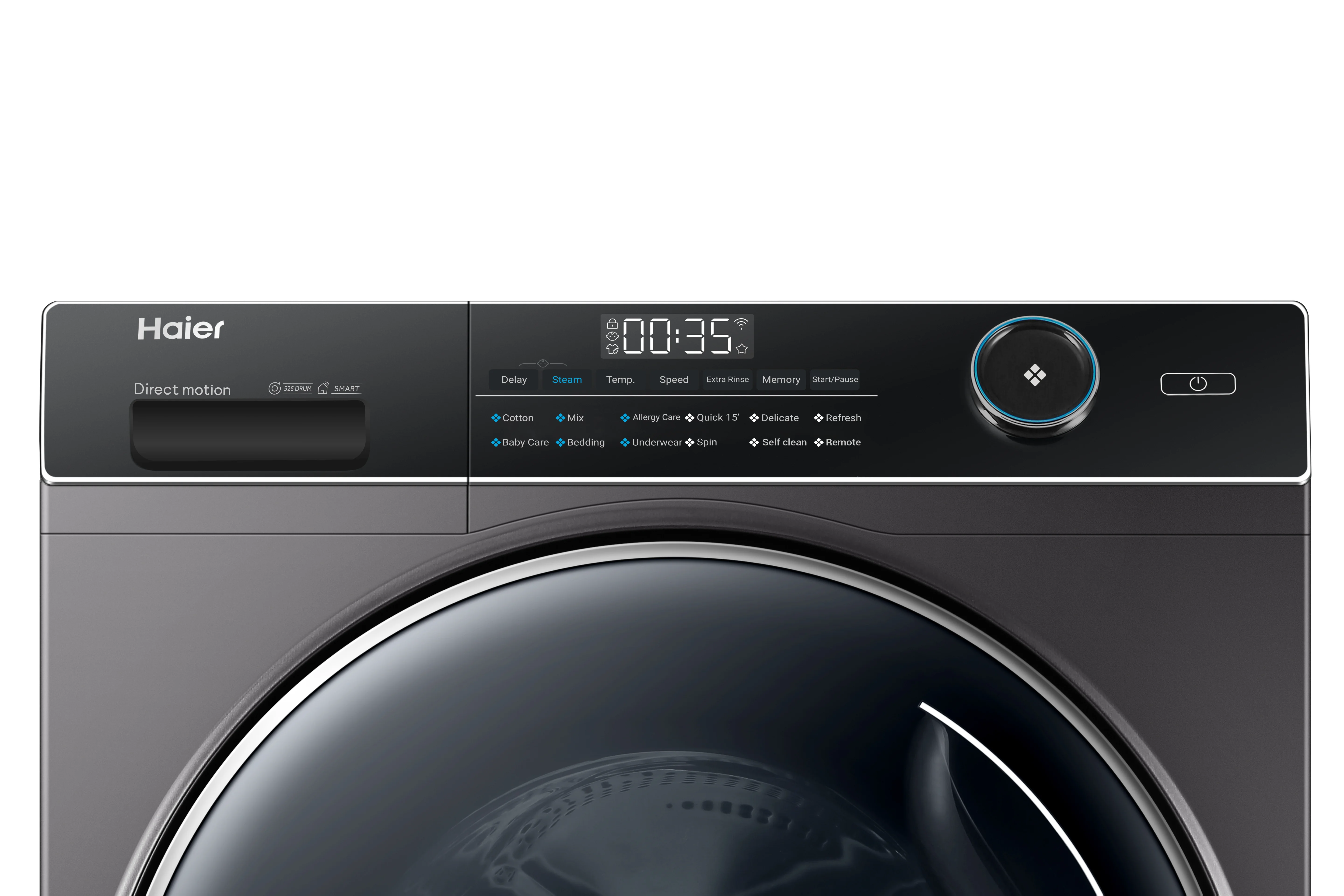 Haier 8 Kg Smart Direct Motion Fully Automatic Front Load Washer