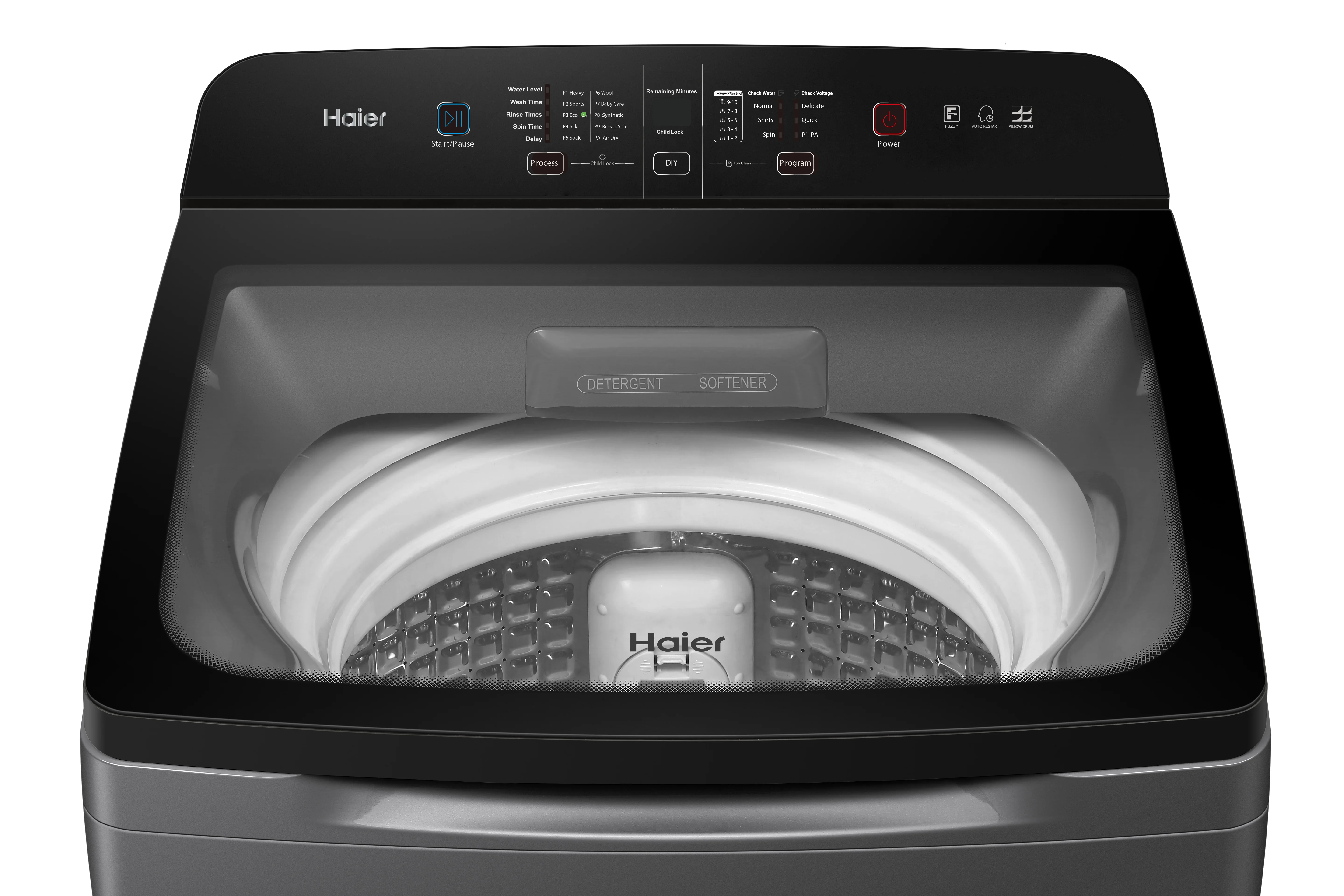 Haier 9.0 Kg Oceanus Wave Drum Fully Automatic Top Load Washing Machine HWM90-H678ES8