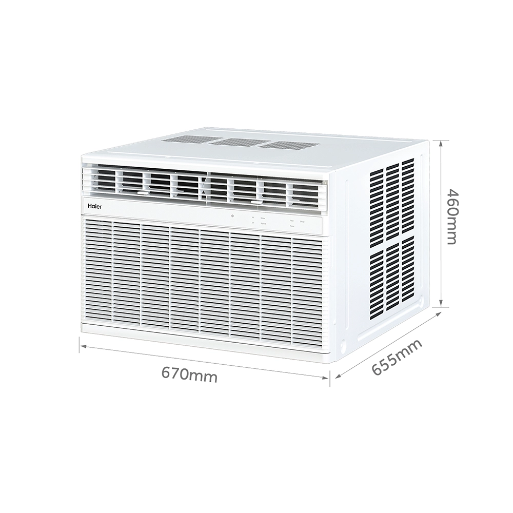 Haier 1.5 Ton 3 Star Window Fix Speed Air Conditioner - HWU18TF-EW3BE-FS