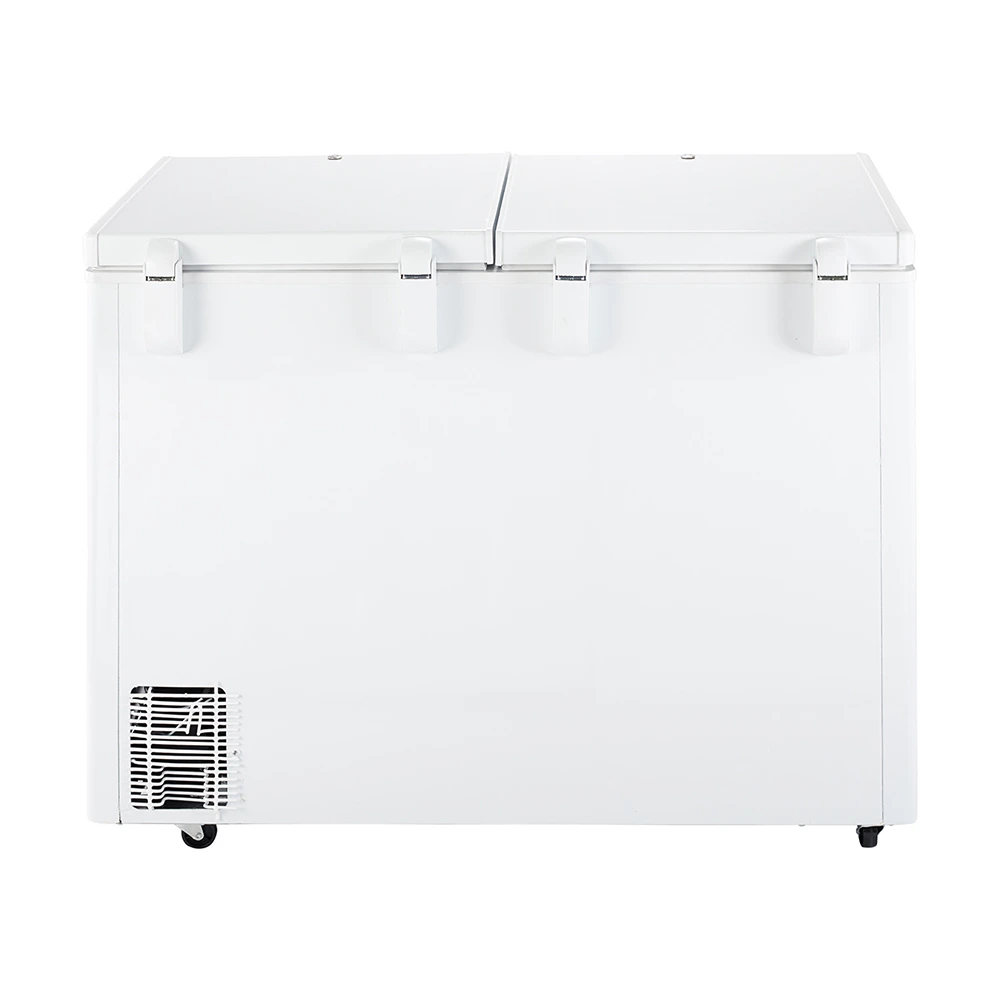 Haier 385 Litres, Combo chest freezer with two separate compartment HFC-385CM5