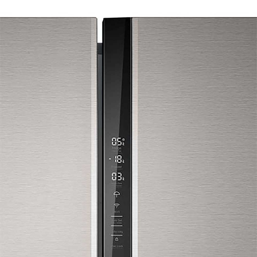 Haier 598L Convertible Side By Side Refrigerator HRT-683IS