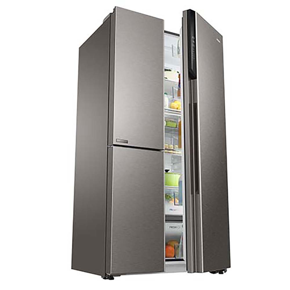 Haier 598L Convertible Side By Side Refrigerator HRT-683IS