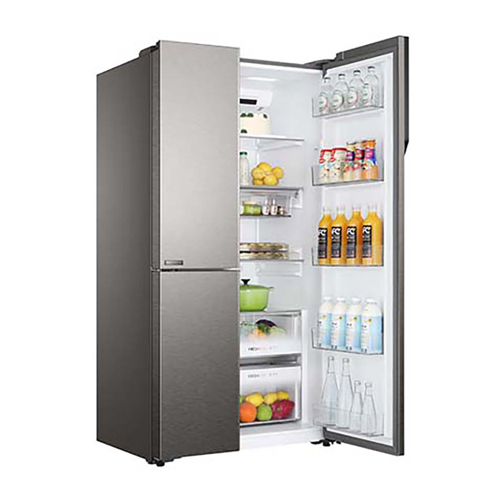 Haier 598L Convertible Side By Side Refrigerator HRT-683IS