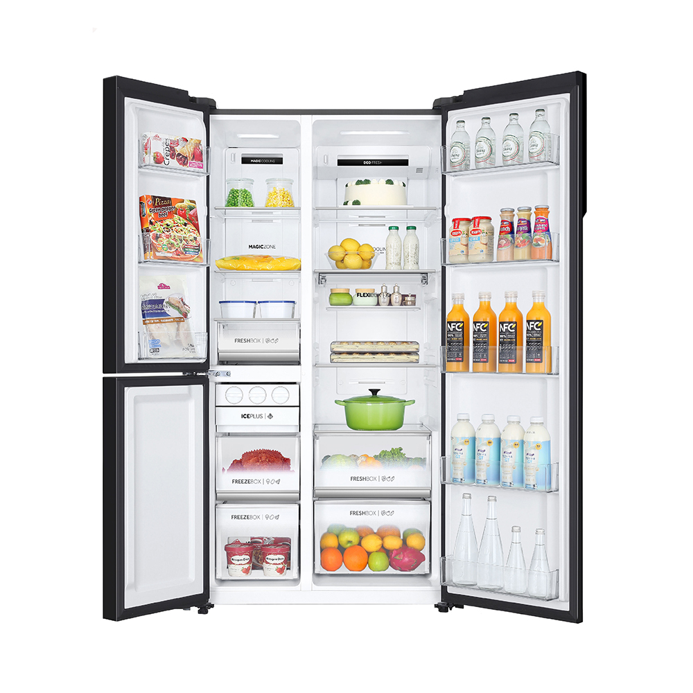 Haier 598 Litres Inverter Side By Side Refrigerator HRT-683KG