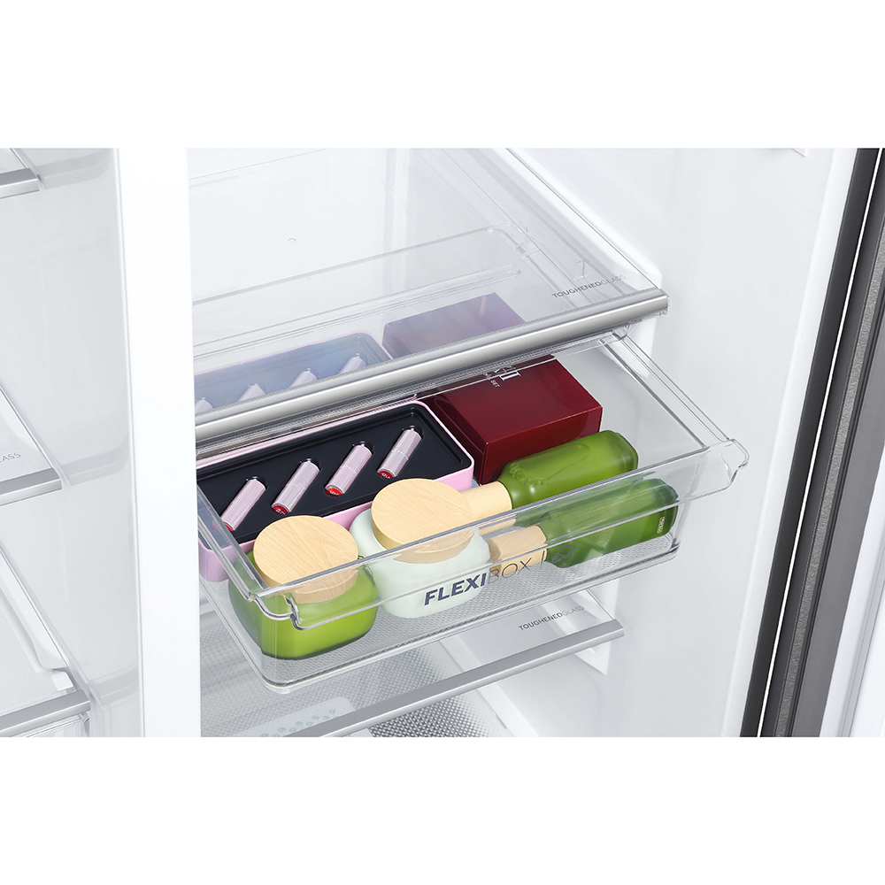 Haier 598L 3-Door Convertible Side-by-Side Refrigerator with WIFI Enabled Smart Sense AI HRT-683KGU1