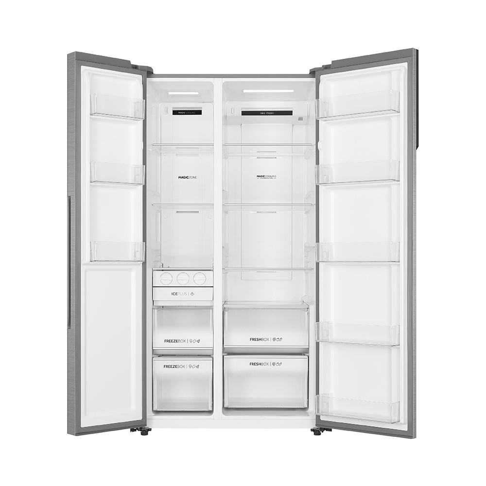 Haier 602 Litres Inverter Side By Side Refrigerator HRS-682KS