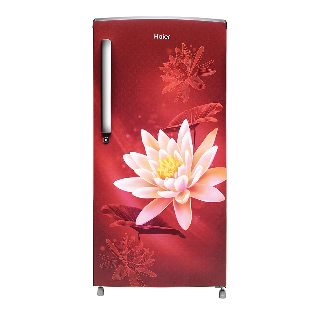 Haier 175L 2 Star Direct Cool Single Door Refrigerator with Toughened Glass Shelf - HRD-1962CRL-N