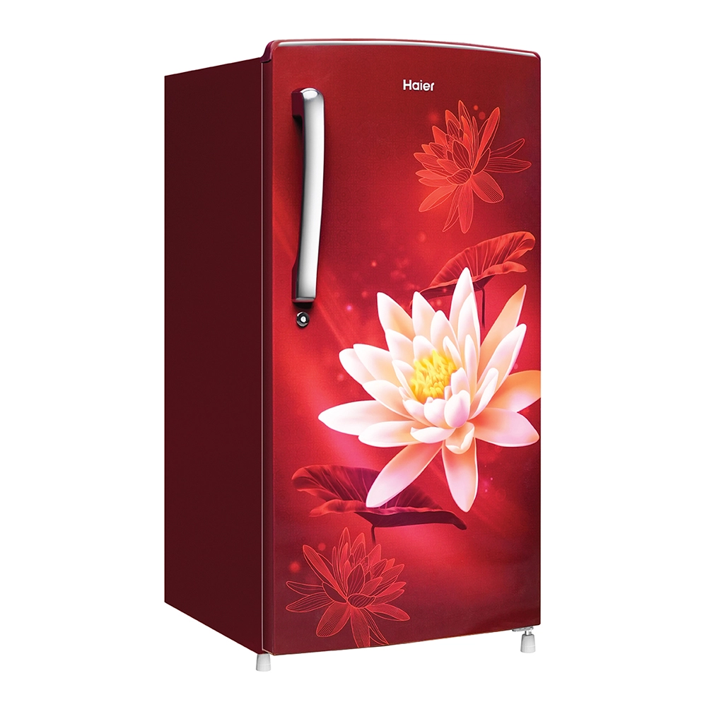 Haier 175L 2 Star Direct Cool Single Door Refrigerator with Toughened Glass Shelf - HRD-1962CRL-N