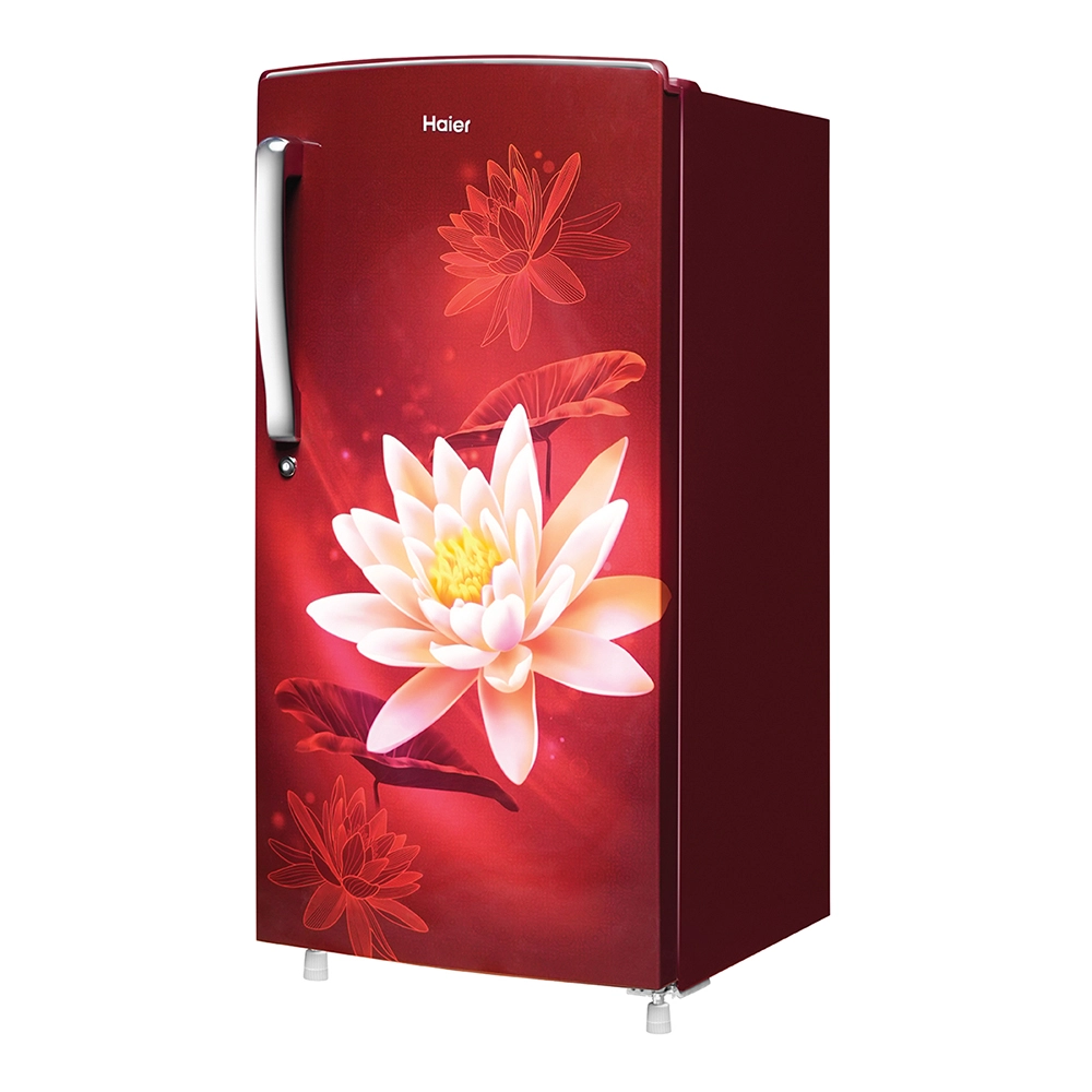 Haier 175L 2 Star Direct Cool Single Door Refrigerator with Toughened Glass Shelf - HRD-1962CRL-N