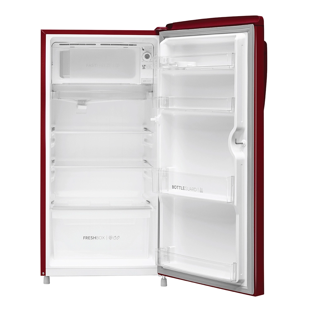 Haier 175L 2 Star Direct Cool Single Door Refrigerator with Toughened Glass Shelf - HRD-1962CRL-N