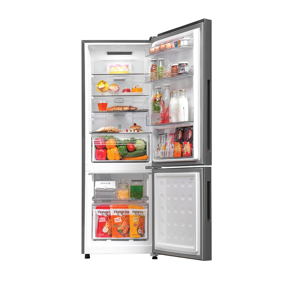 Haier 237L 2 Star GE Black Bottom Mount Refrigerator