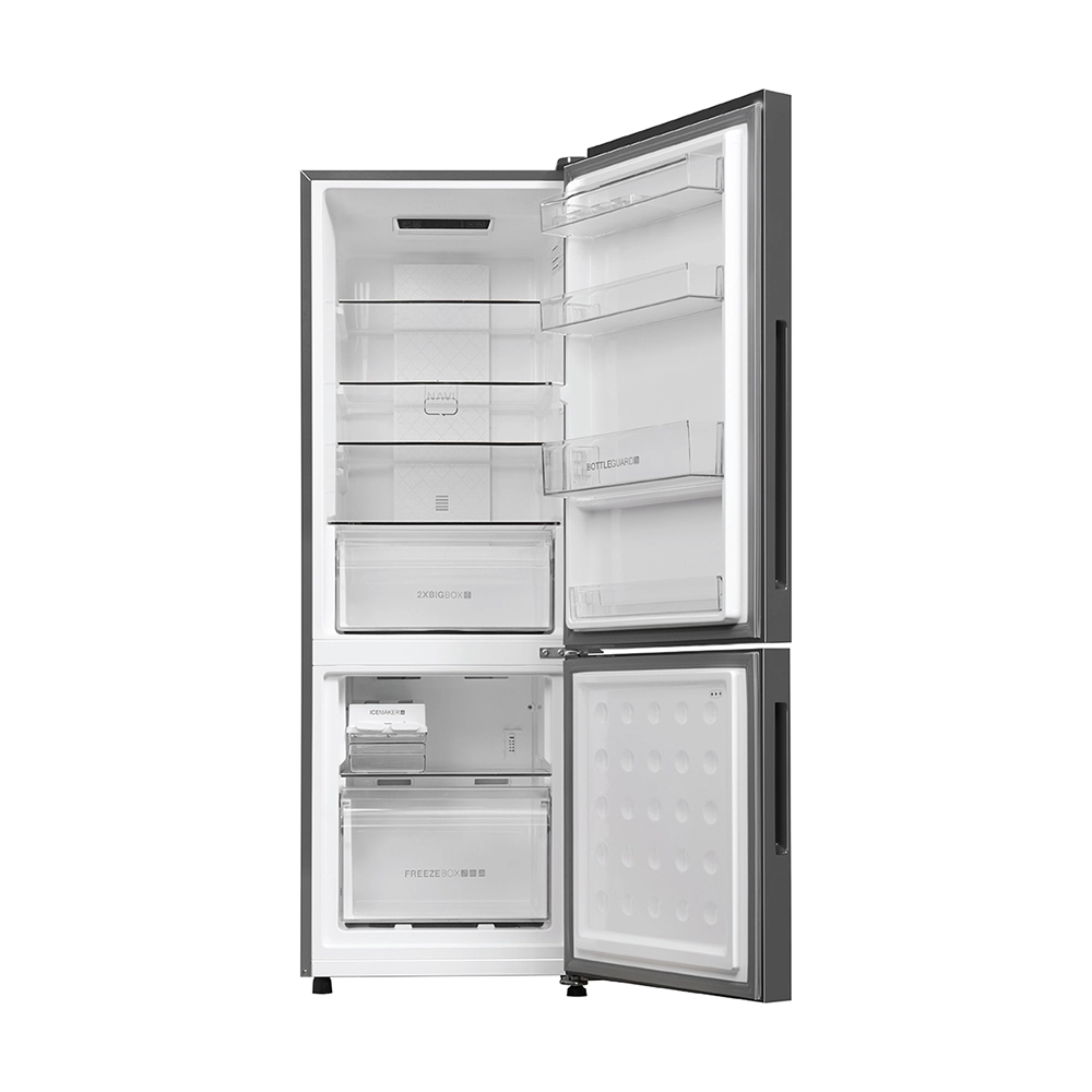 Haier 237L 2 Star GE Black Bottom Mount Refrigerator
