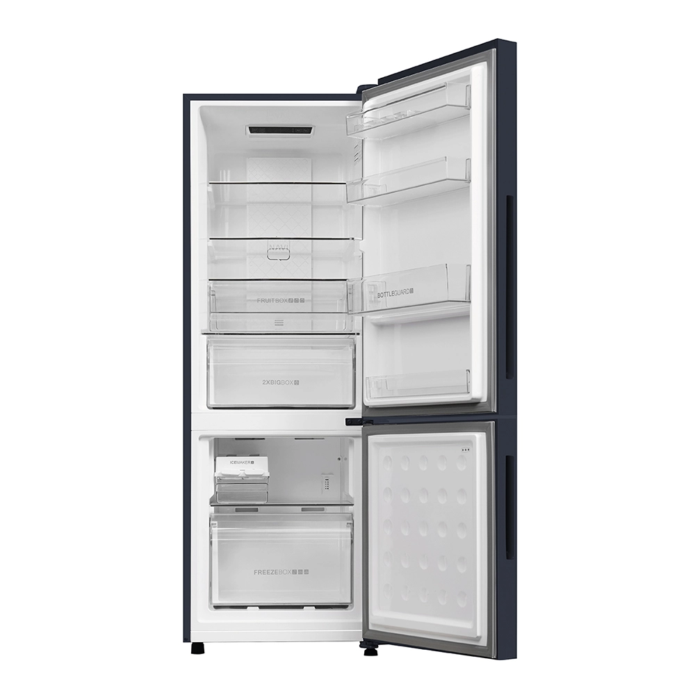 Haier 265L  2 Star  Graphite Black   Bottom Mount Refrigerator