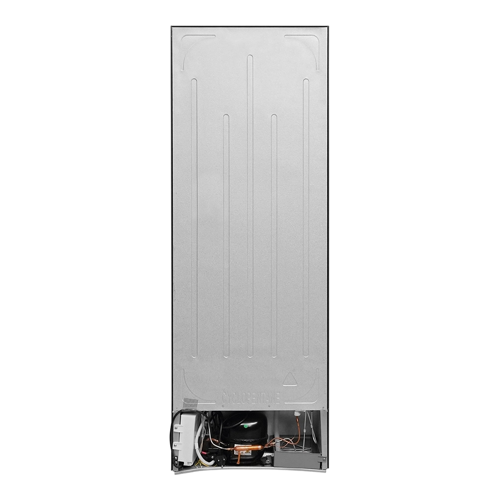 Haier 240L 2 Star Black Glass Double Door Refrigerator