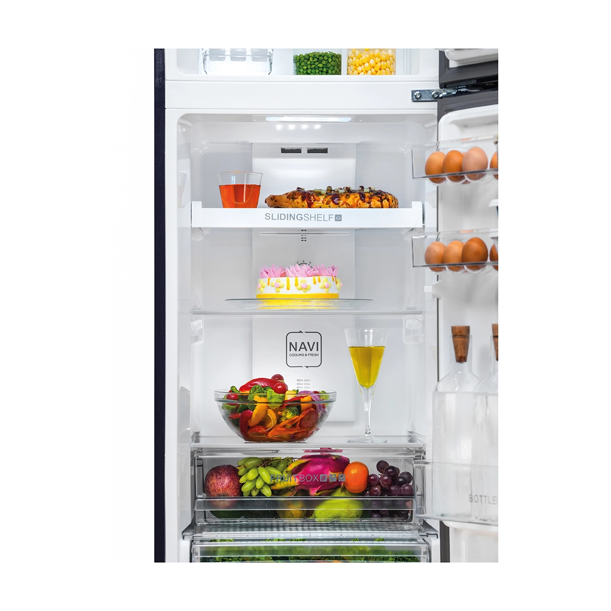 Haier 240L 2 Star Viona Glass Double Door Refrigerator