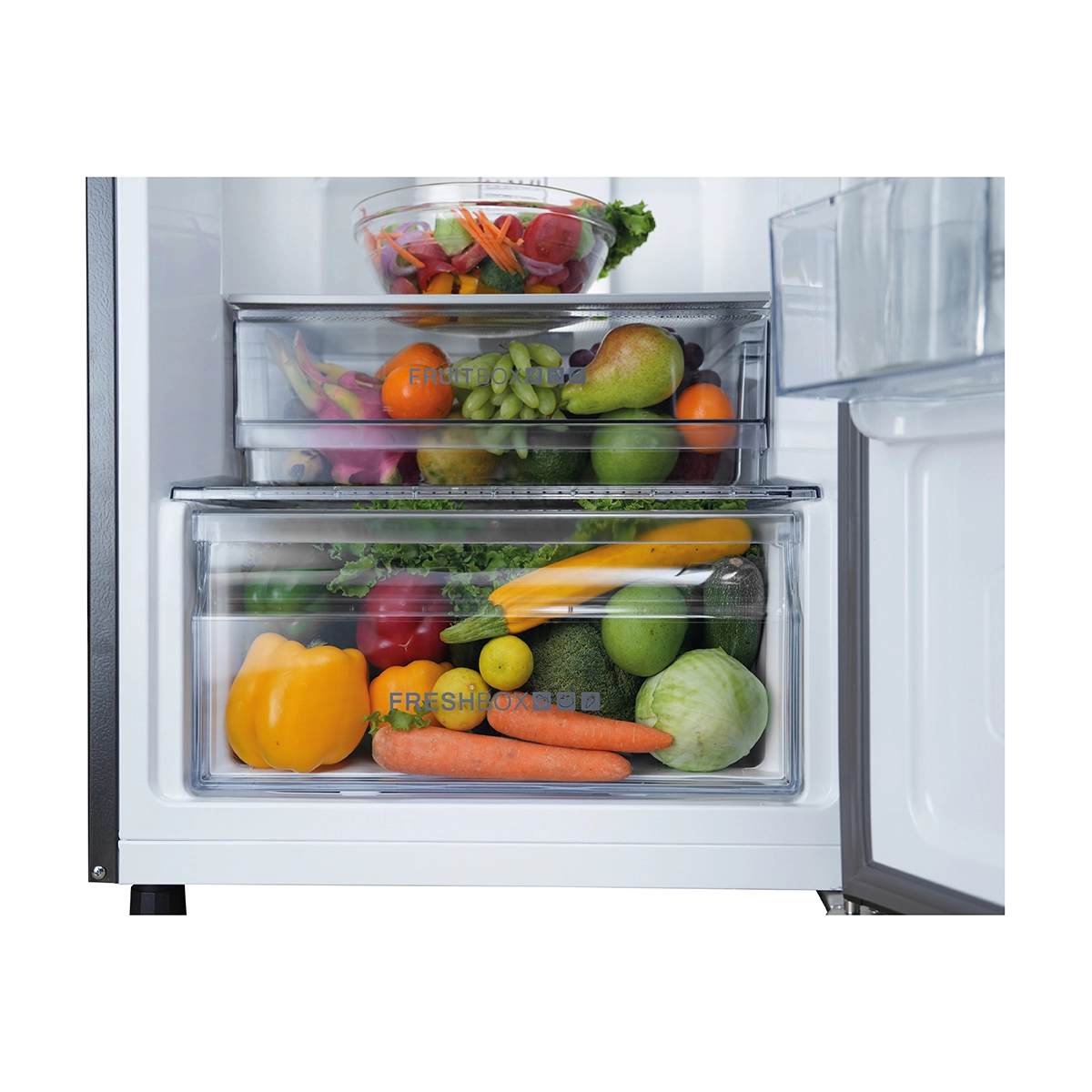 Haier 240L 2 Star Viona Glass Double Door Refrigerator