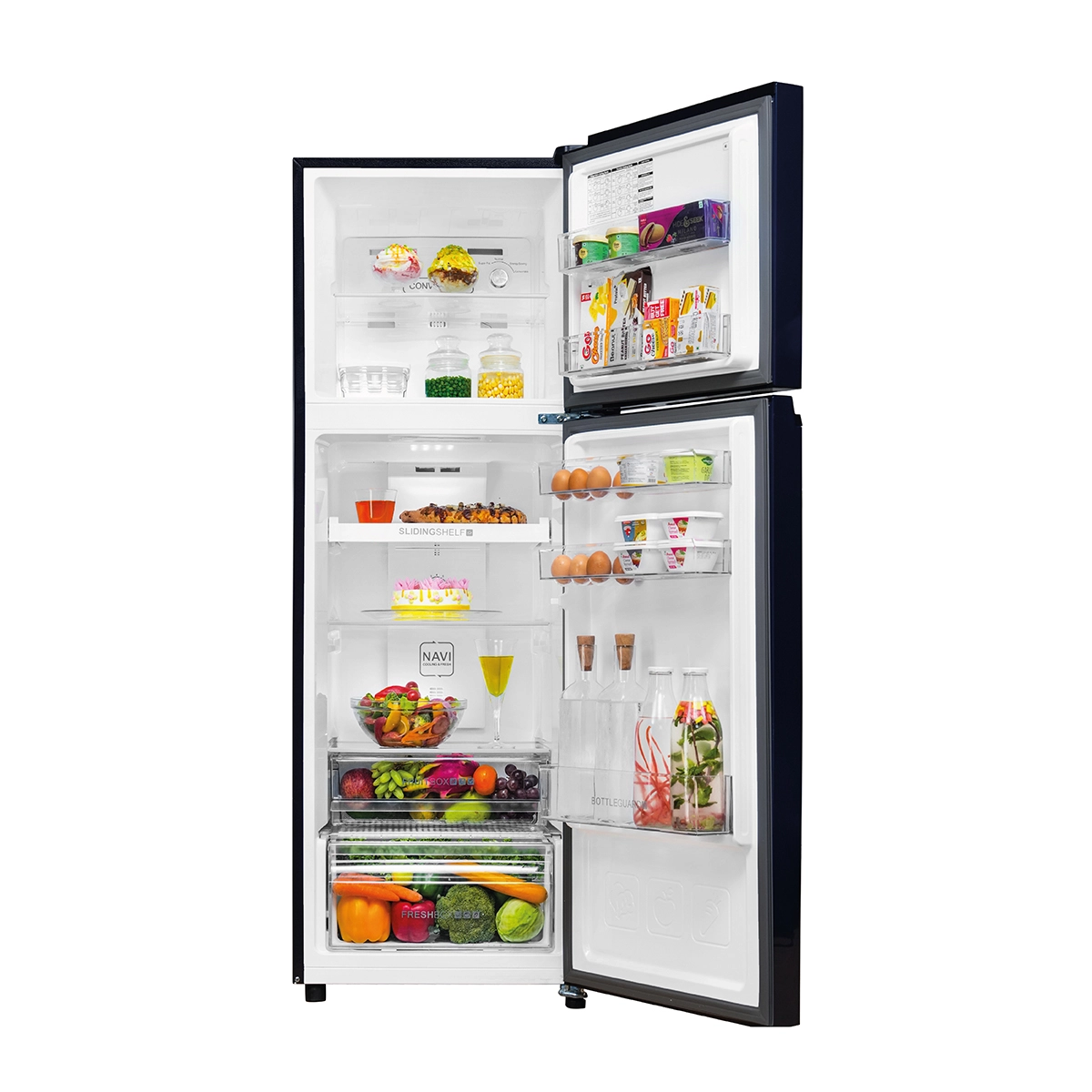 Haier 240L 2 Star Marine Carnation Double Door Refrigerator