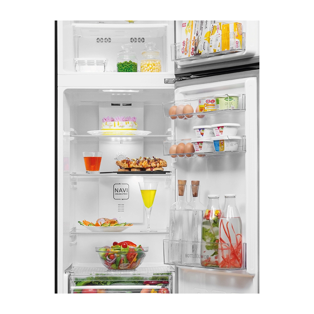 Haier 240L 2 Star Wave Glass Double Door Refrigerator