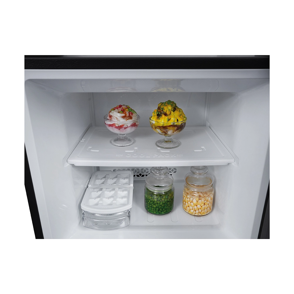 Haier 240L 2 Star Wave Glass Double Door Refrigerator