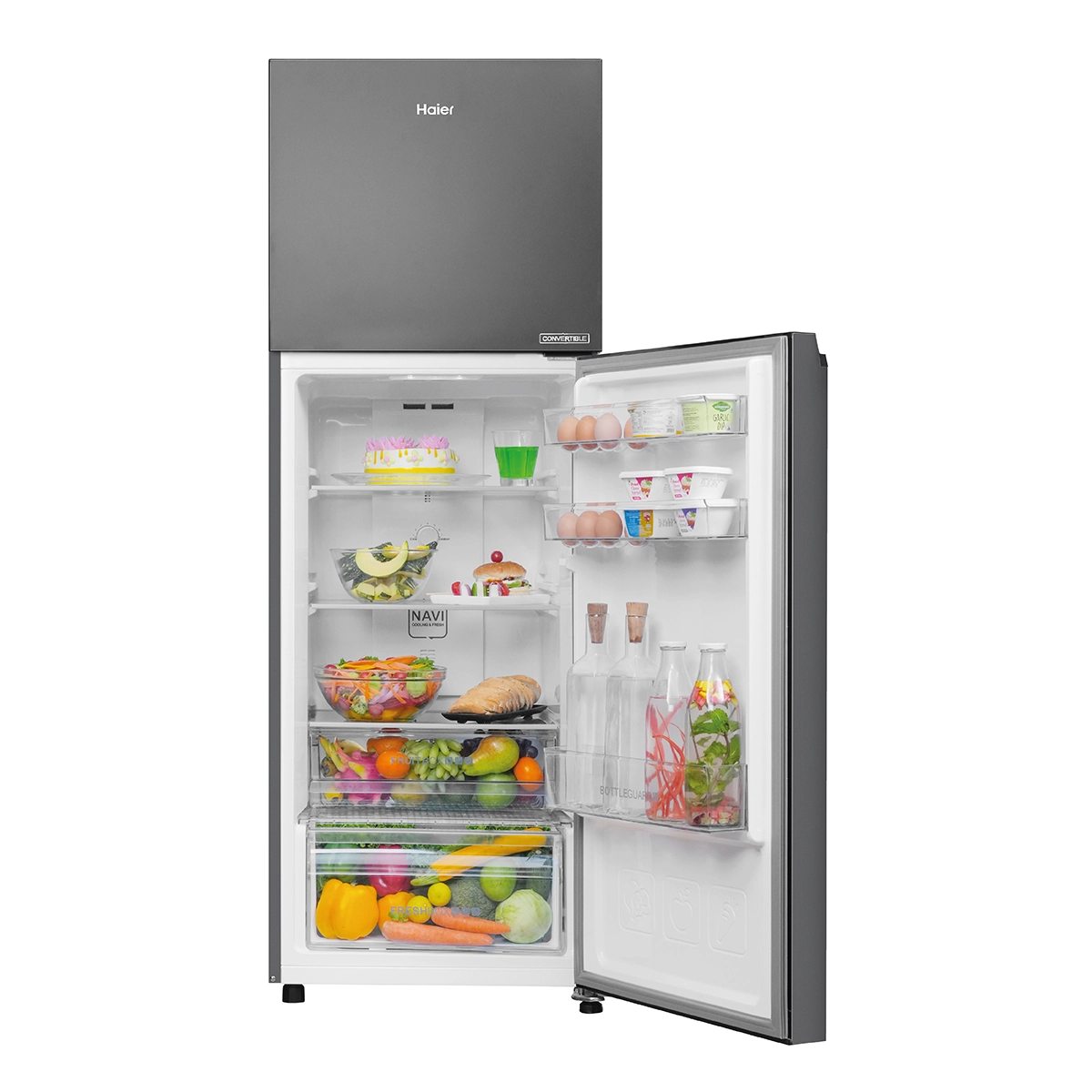 Haier 240L 2 Star Double Door Refrigerator