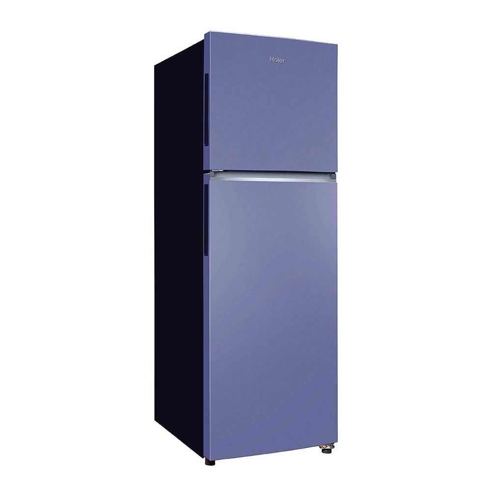 Haier 240L 2 Star Radish Blue Double Door Refrigerator