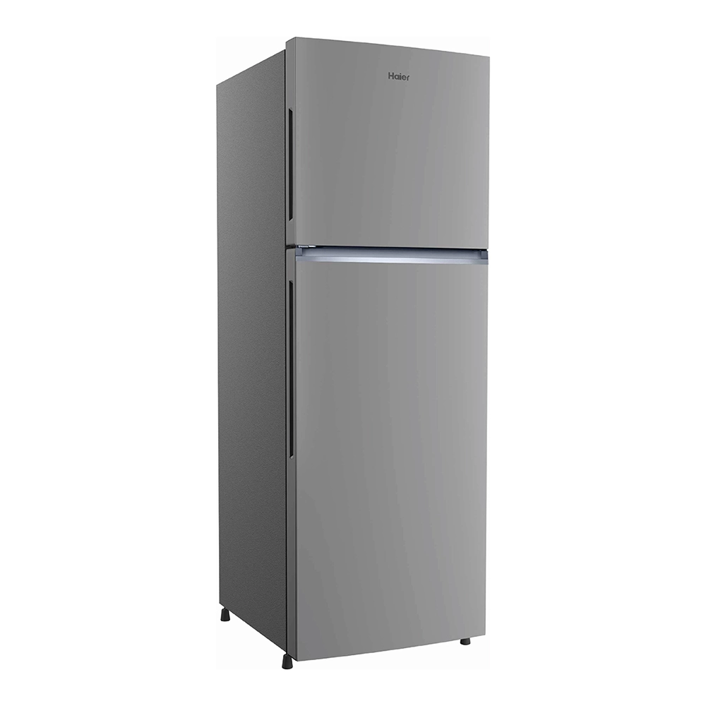 Haier 240L  2 Star  Brushline Silver   Double Door Refrigerator