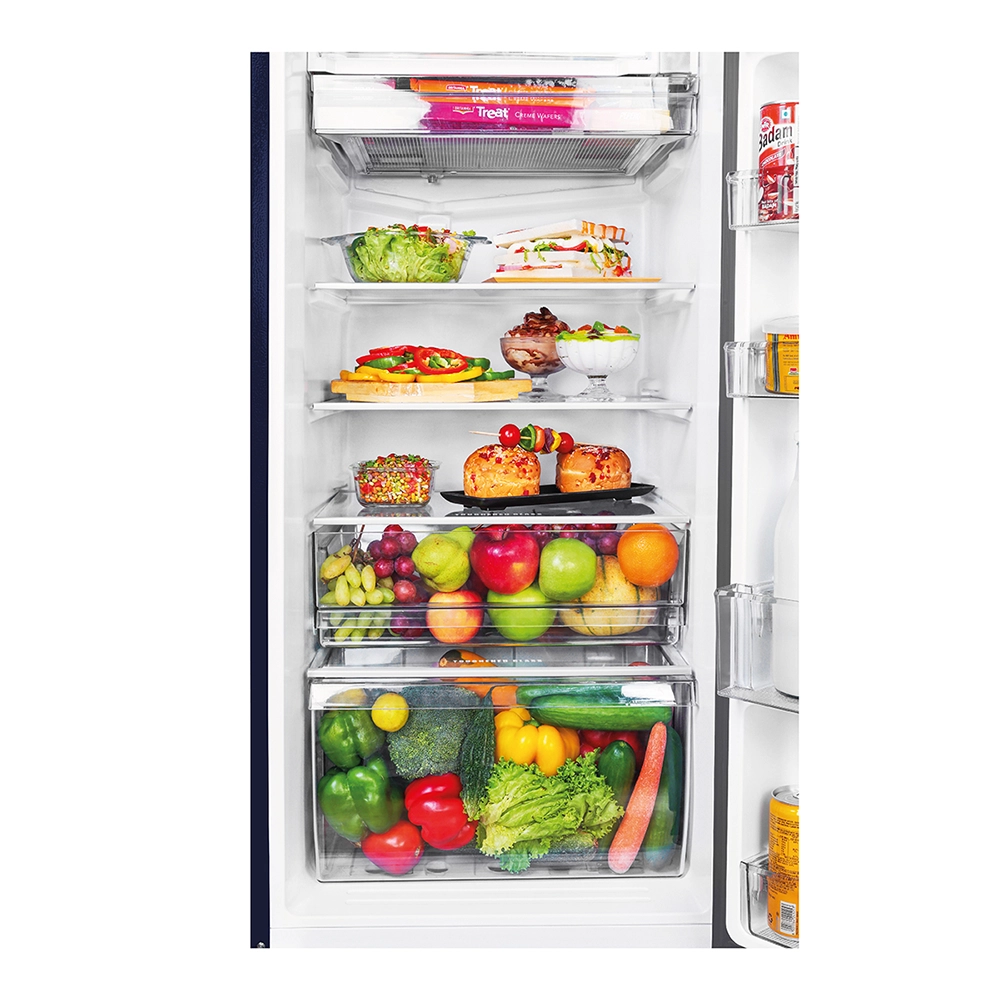 Haier 190L 5 Star Direct Cool Single Door Refrigerator with Toughened Glass Shelf