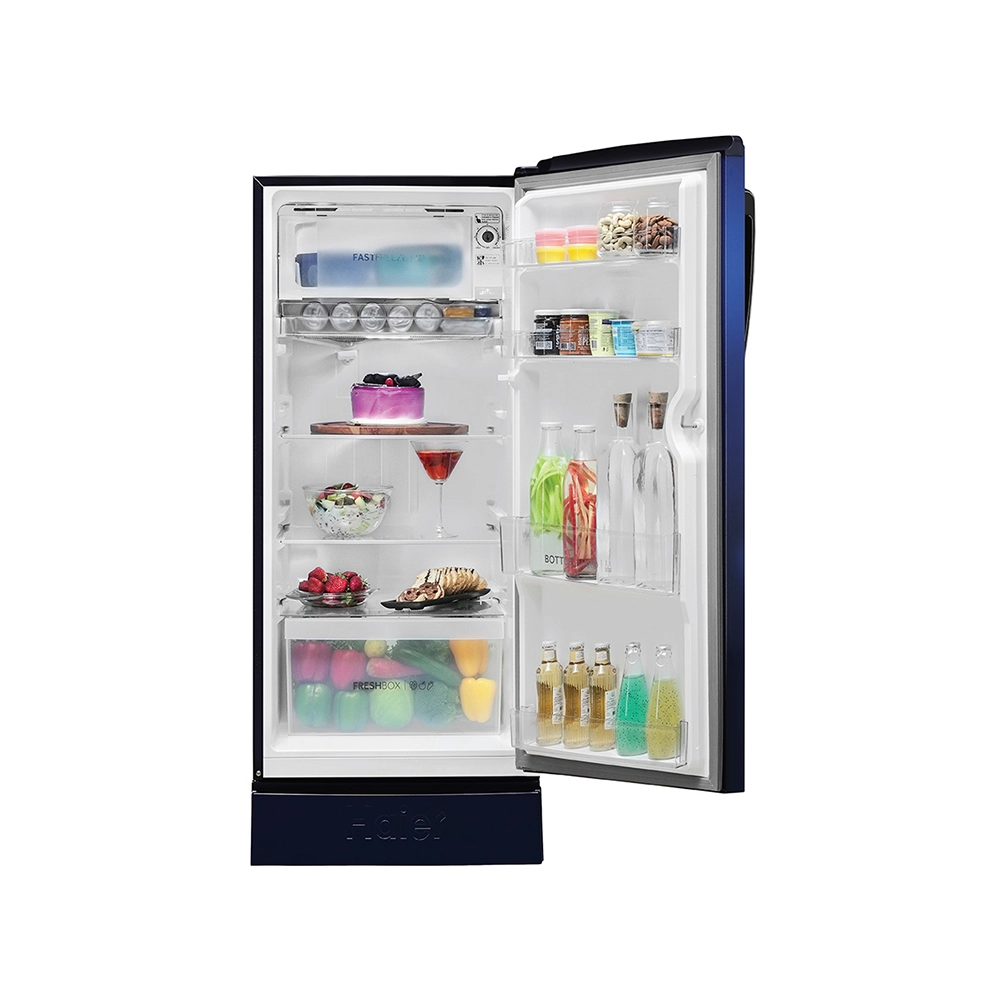 Haier 185L 2 Star Direct Cool Refrigerator - HRD-2062PMSF-N