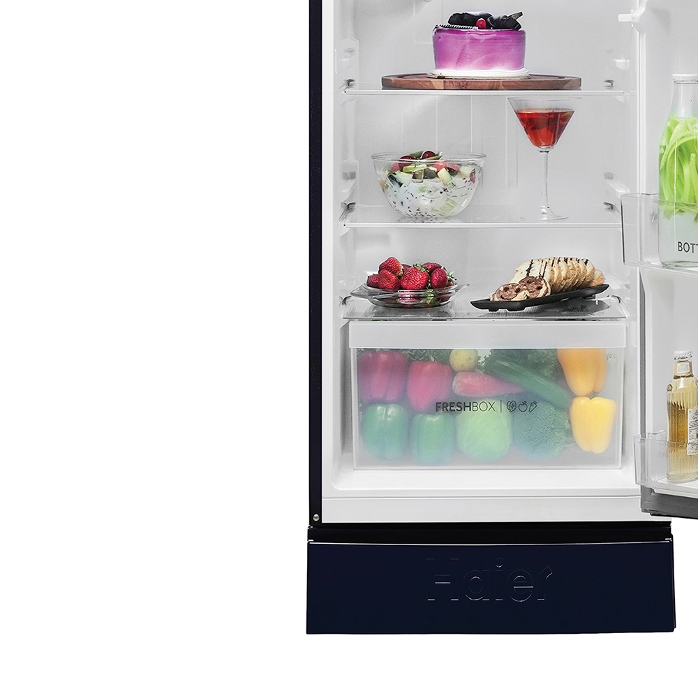 Haier 185L 2 Star Direct Cool Refrigerator - HRD-2062PMSF-N