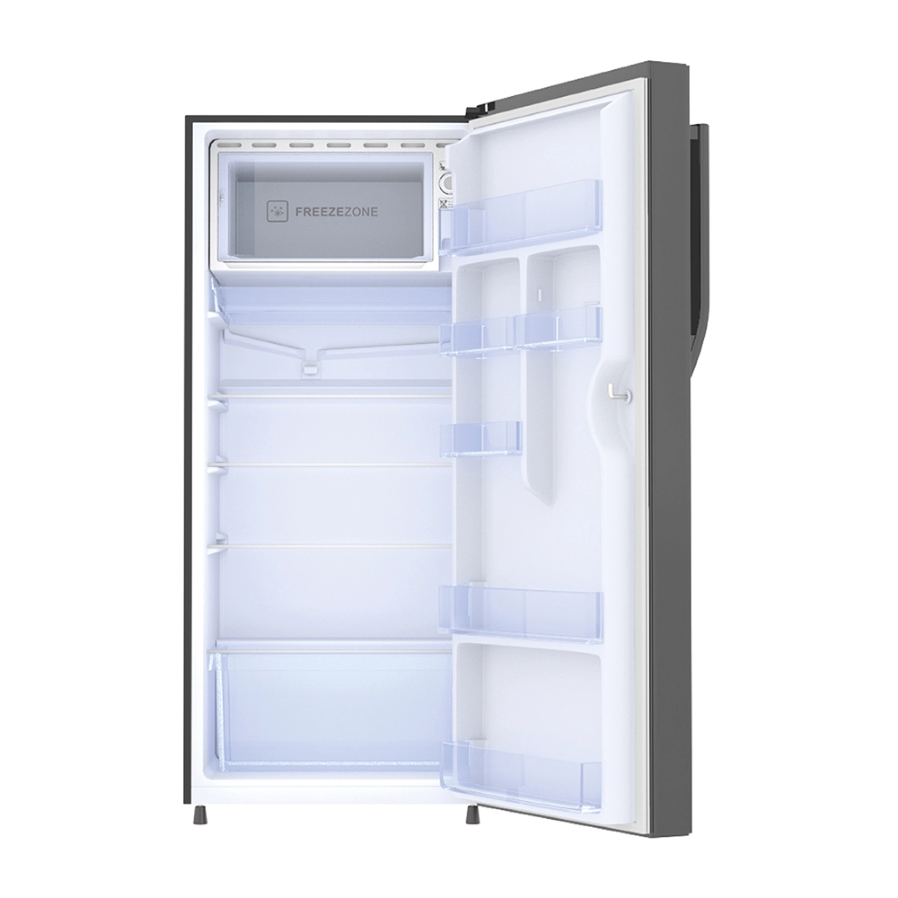 Haier 190L 3 Star Brushline Silver Direct Cool Refrigerator