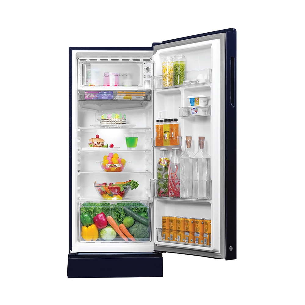 Haier 190L 3 Star Luminus Glass BD Direct Cool Refrigerator