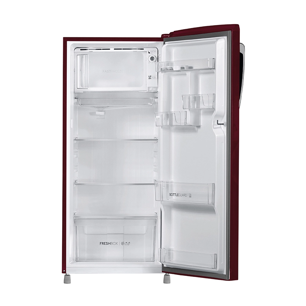 Haier 205L 3 Star Red Rose Direct Cool Refrigerator