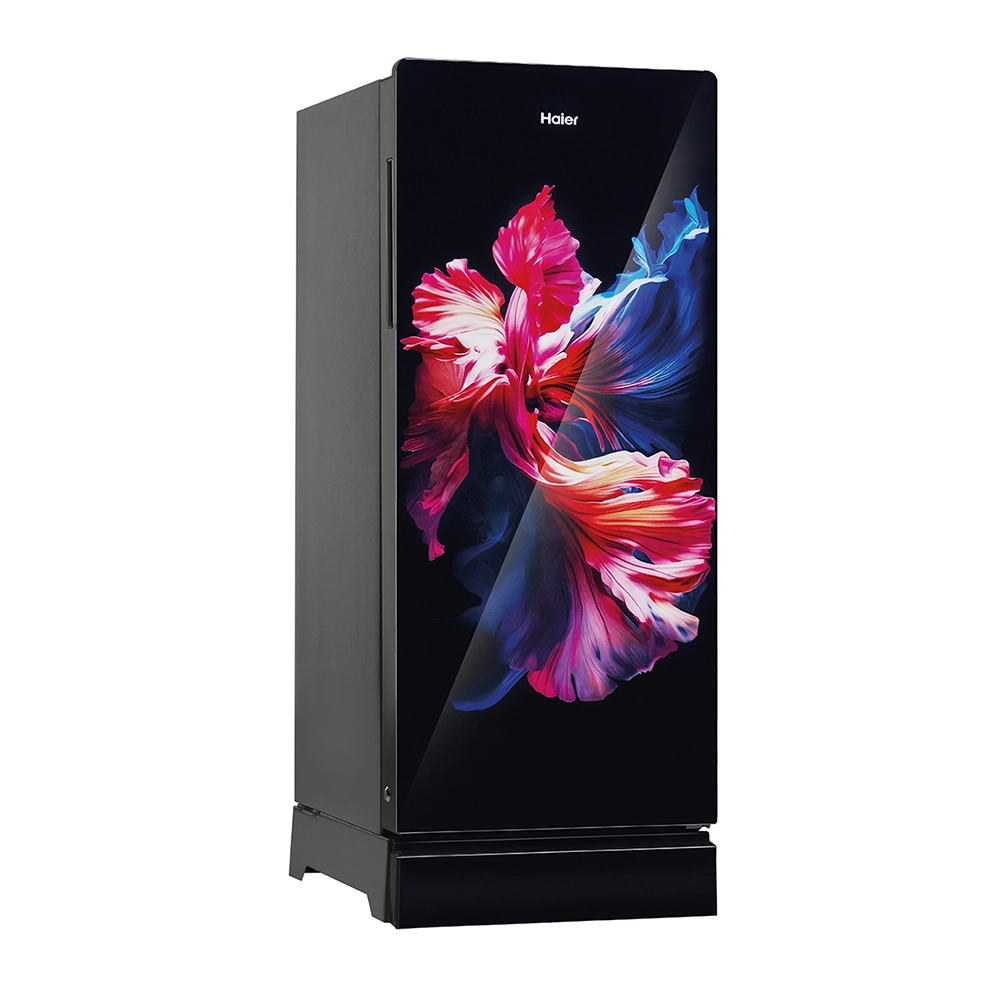 Haier 190L New Bettafin Glass 5 Star Direct Cool Refrigerator