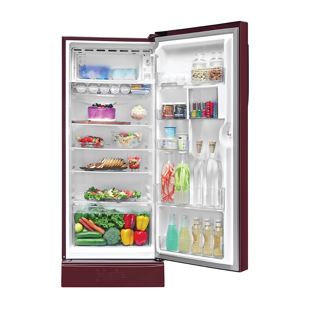 Haier 215L 3 Red Hilton Star Direct Cool Refrigerator