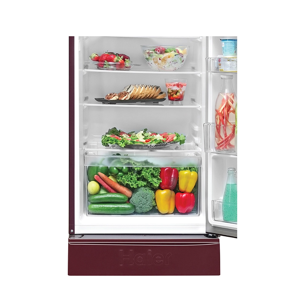 Haier 215L 3 Red Hilton Star Direct Cool Refrigerator