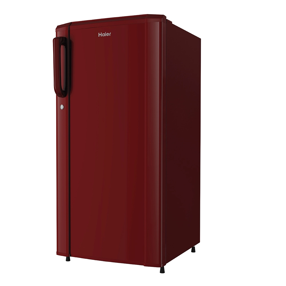 Haier 165L 1 Star Direct Cool Single Door Refrigerator with wired Shelf HRD-1851BBR-P