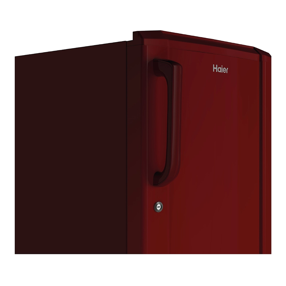 Haier 165L 1 Star Direct Cool Single Door Refrigerator with wired Shelf HRD-1851BBR-P